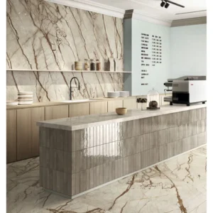 Porcelanato Para Piso y Pared Estilo Mármol Gold River Lux