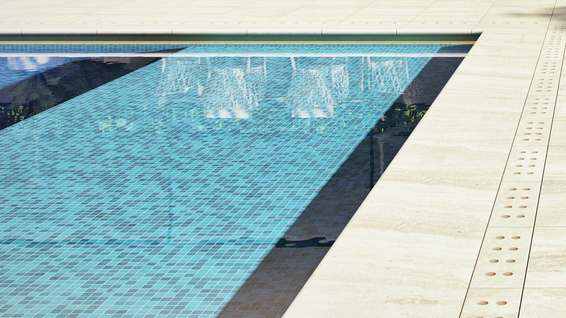 BORDE PLANO - Línea Aqua - Calizo
